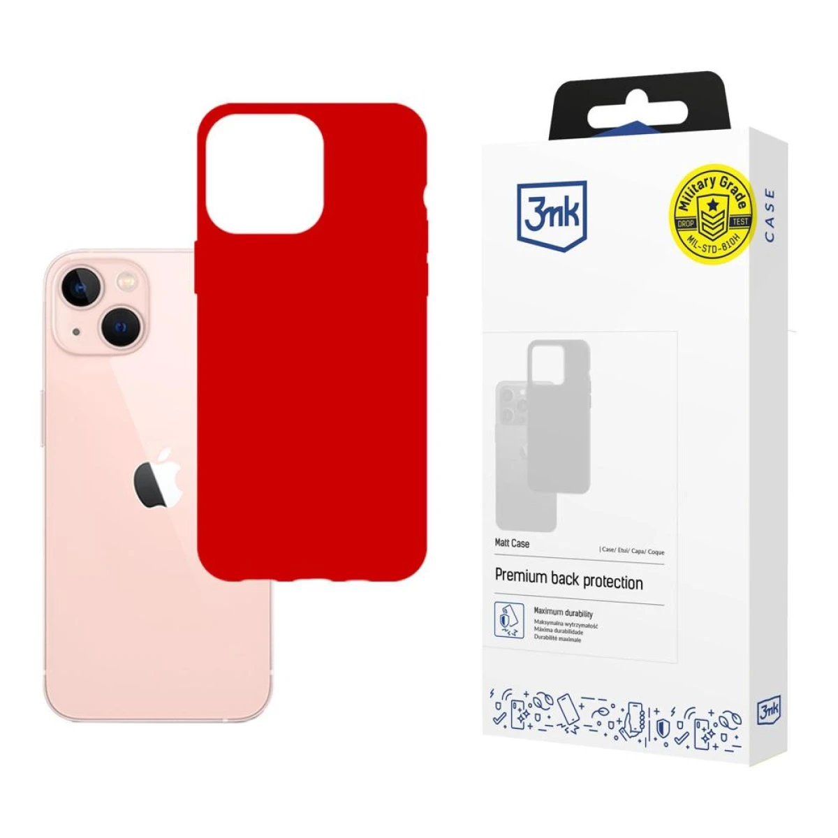 Apple iPhone 14 Plus - 3mk Matt Case straw - usati e ricondizionati