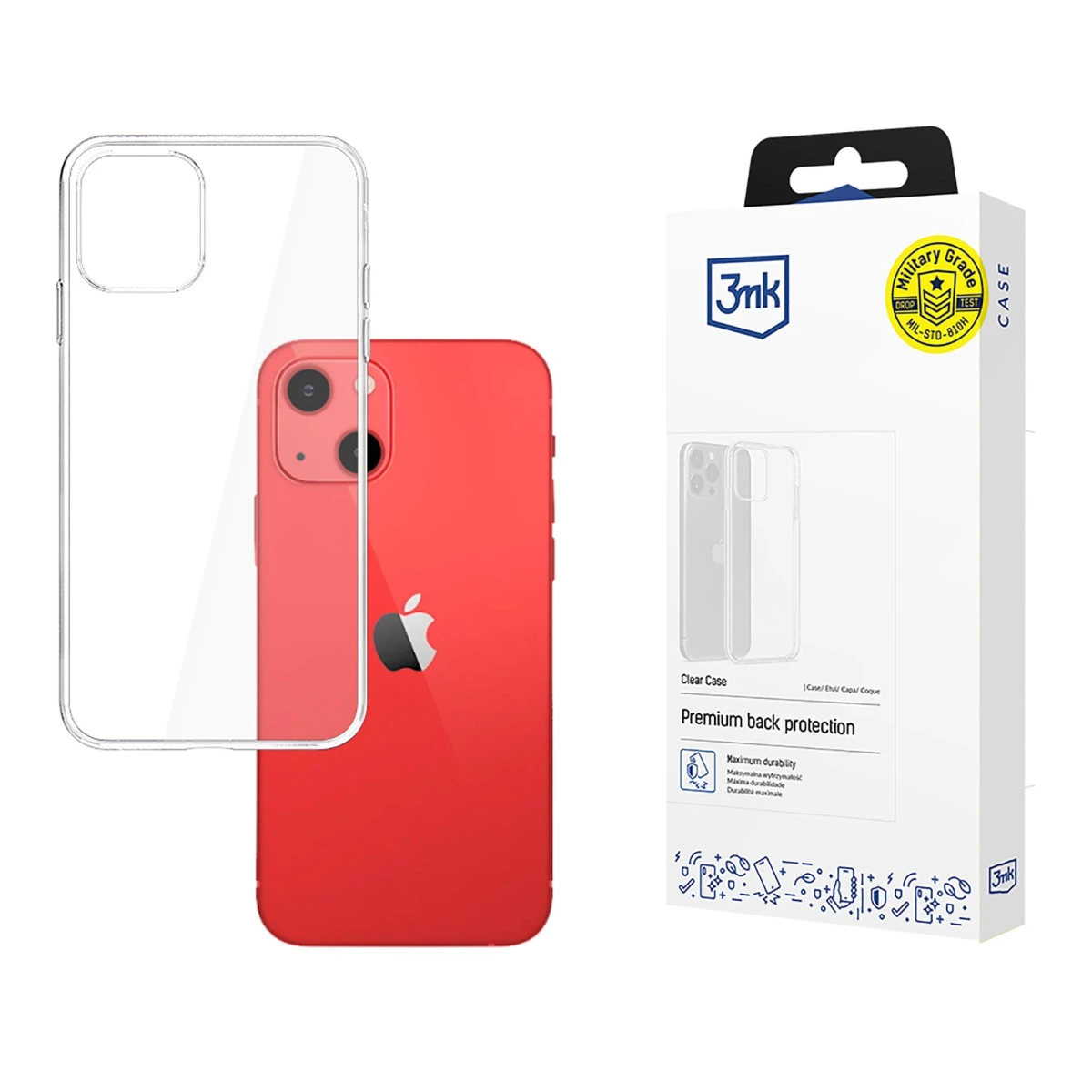 Apple iPhone 13 - 3mk Clear Case - używane i odnowione