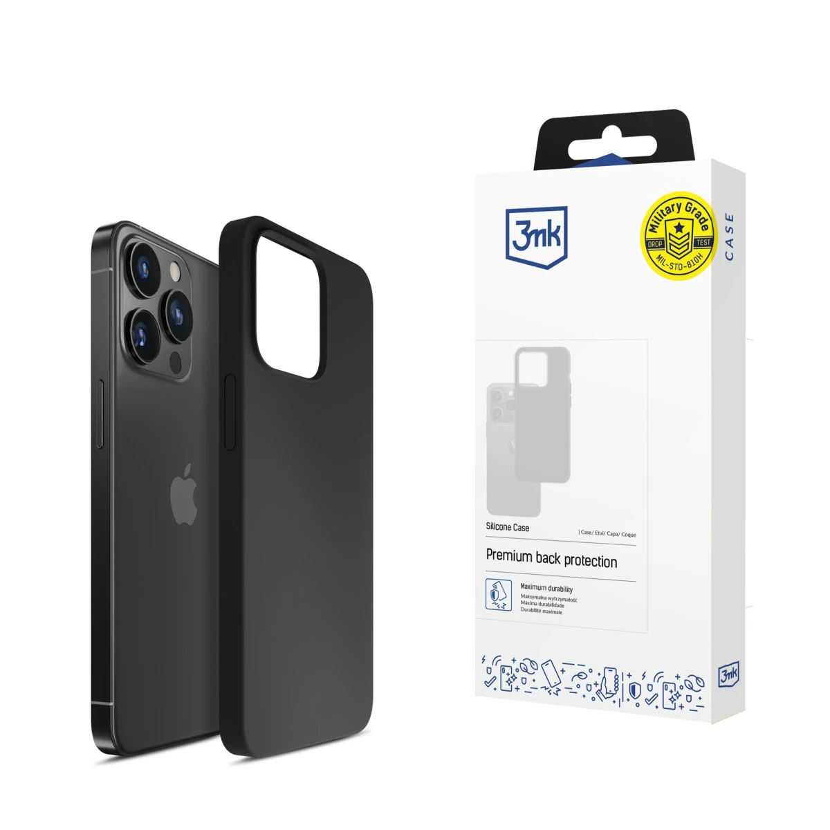 Apple iPhone 16 Pro - 3mk Silicone Case - usati e ricondizionati