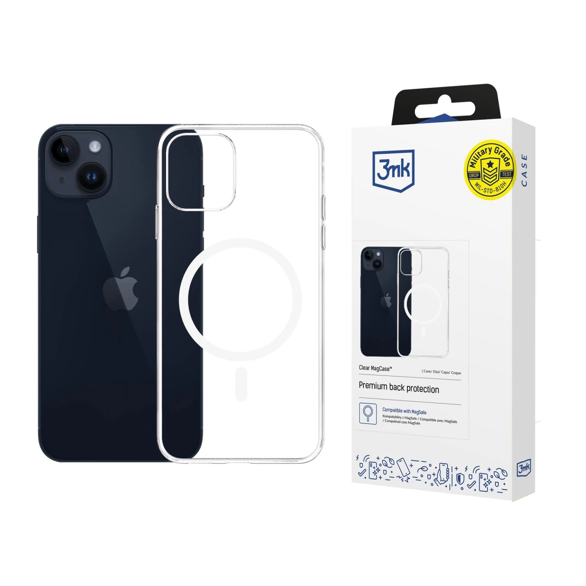 Apple iPhone 14 - 3mk Clear MagCase - used and refurbished