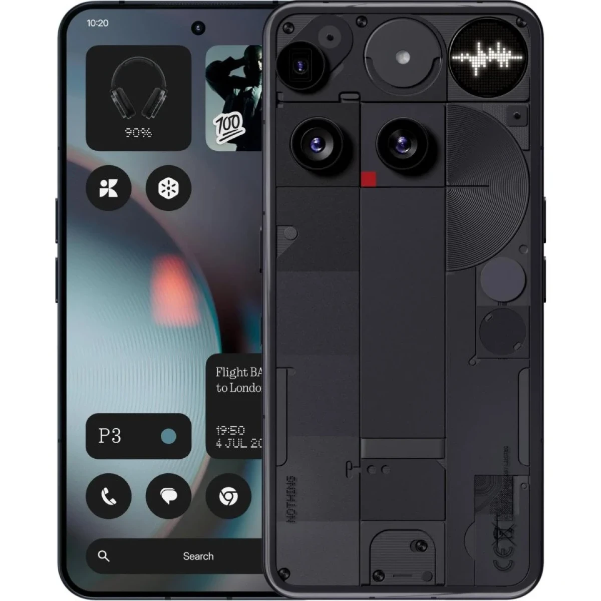 Nothing Phone (3) 512GB Schwarz - gebraucht und refurbished