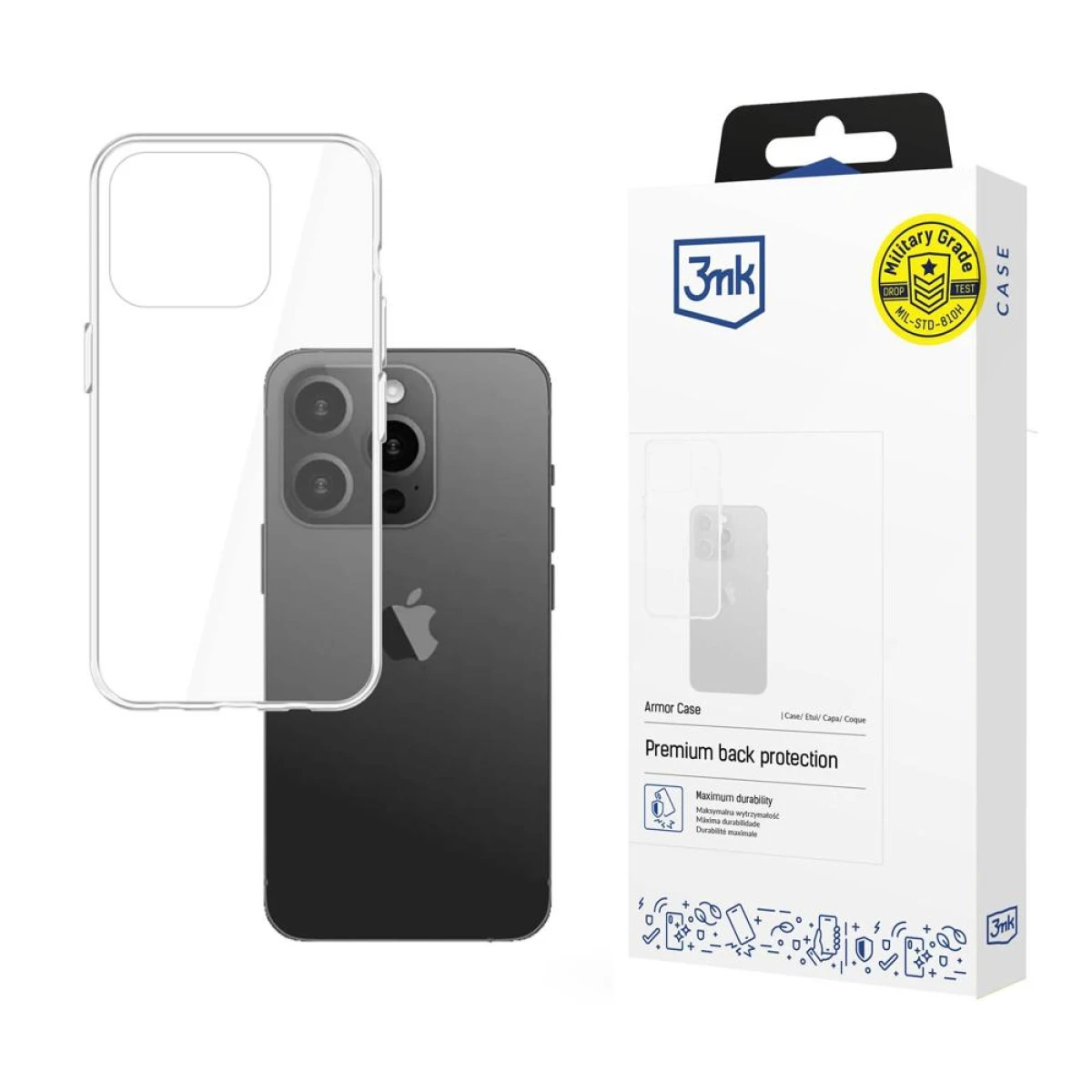 Apple iPhone 15 Pro - 3mk Armor Case - usados y reacondicionados
