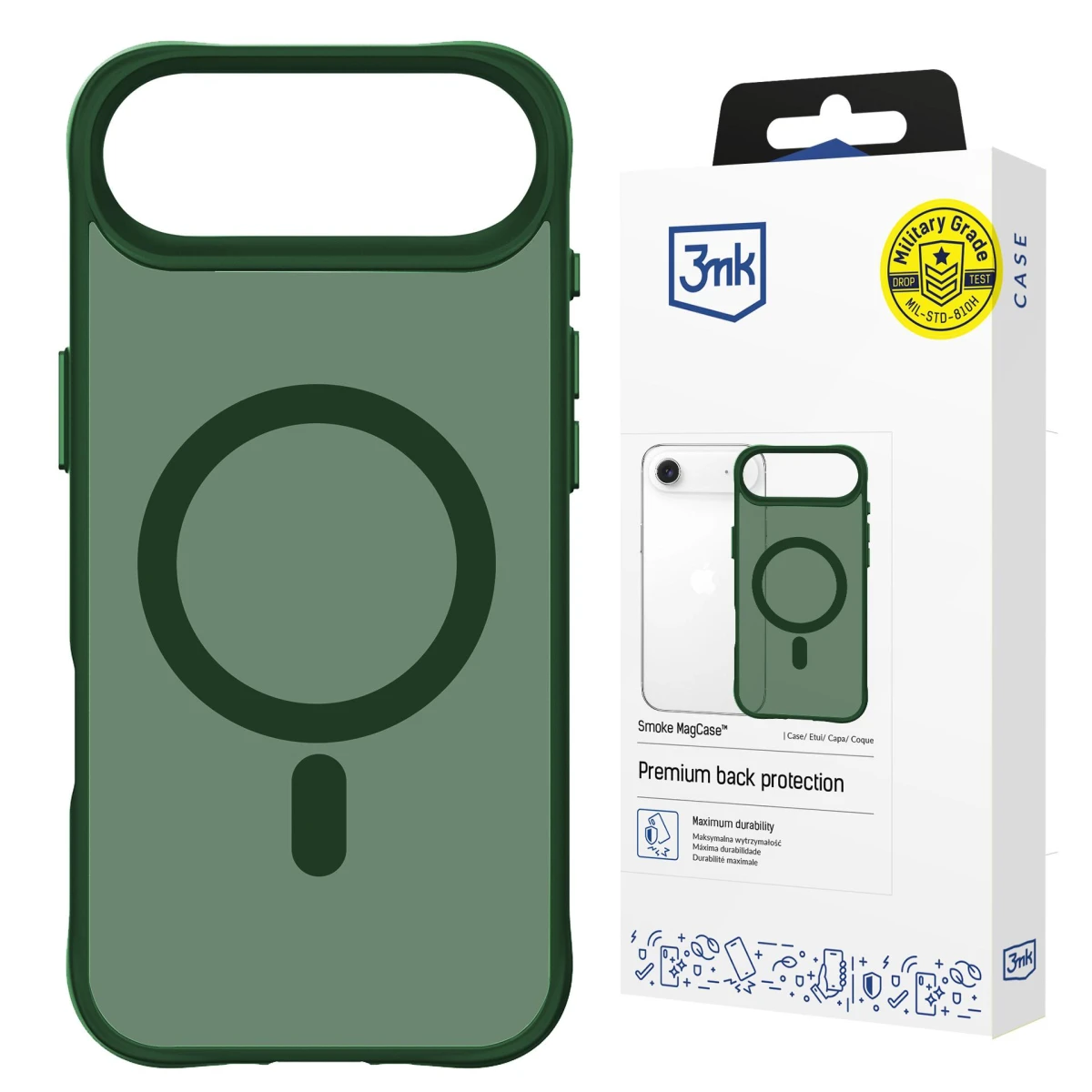 Apple iPhone Air - 3mk Smoke MagCase Green - usati e ricondizionati