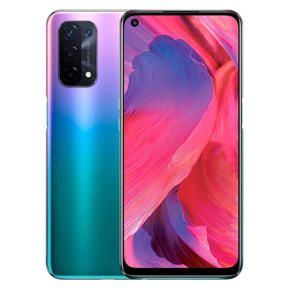 Oppo A74 5G 128GB Violett - gebraucht und refurbished