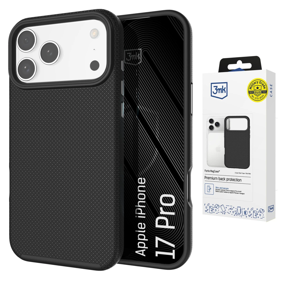 Apple iPhone 17 Pro/ 18 Pro - 3mk Fortis MagCase - usati e ricondizionati