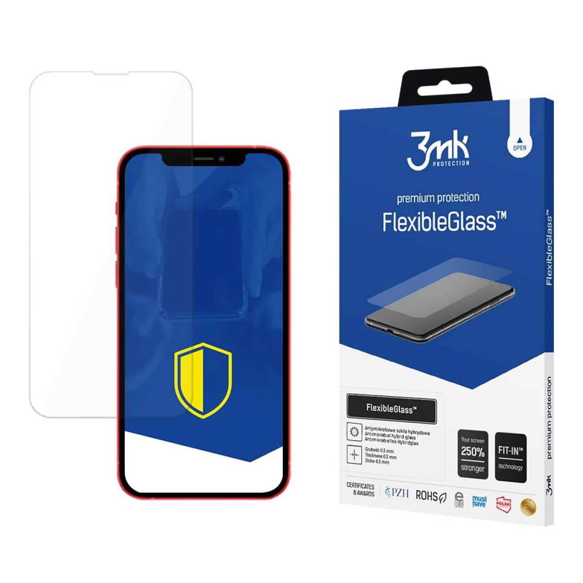 Apple iPhone 13 Mini - 3mk FlexibleGlass - używane i odnowione