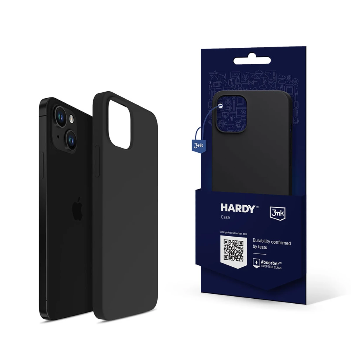 Apple iPhone 14 Plus - 3mk Hardy Silicone MagCase Graphite - вживані та відновлені