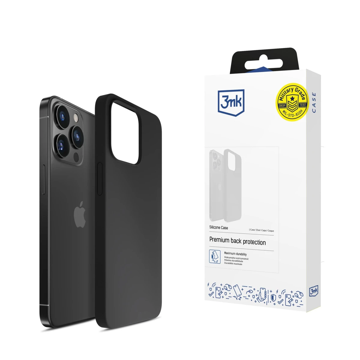 Apple iPhone 15 Pro - 3mk Silicone Case - usati e ricondizionati