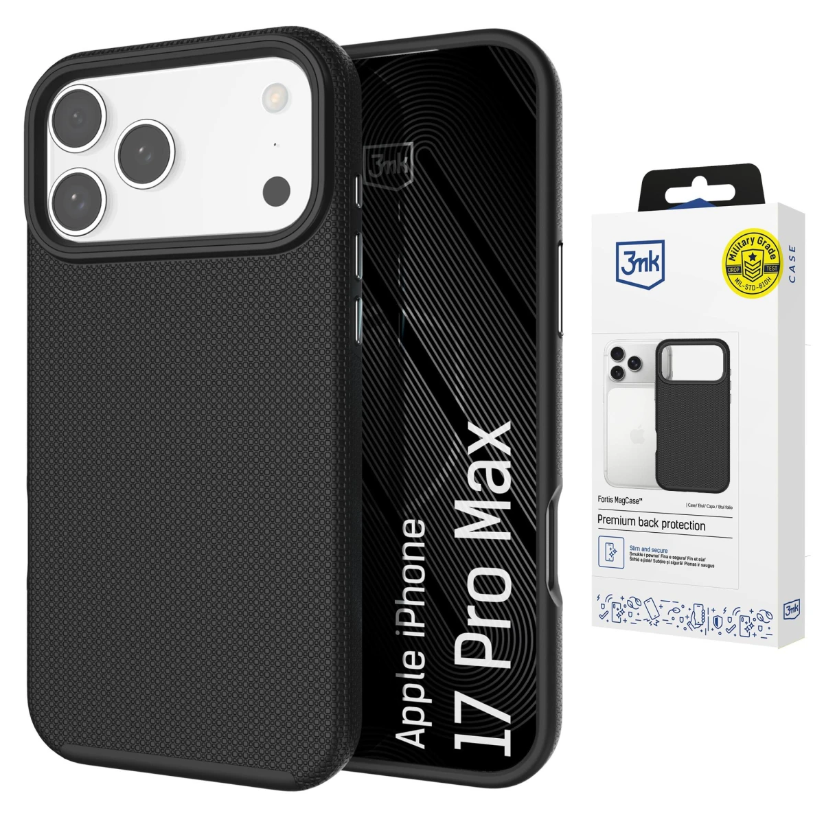 Apple iPhone 17 Pro Max/ 18 Pro Max - 3mk Fortis MagCase - usati e ricondizionati