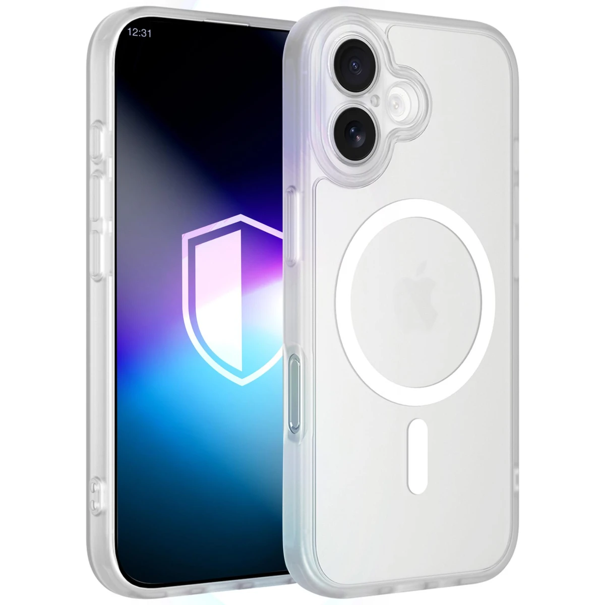 Apple iPhone 16 - 3mk Misty MagCase White - вживані та відновлені