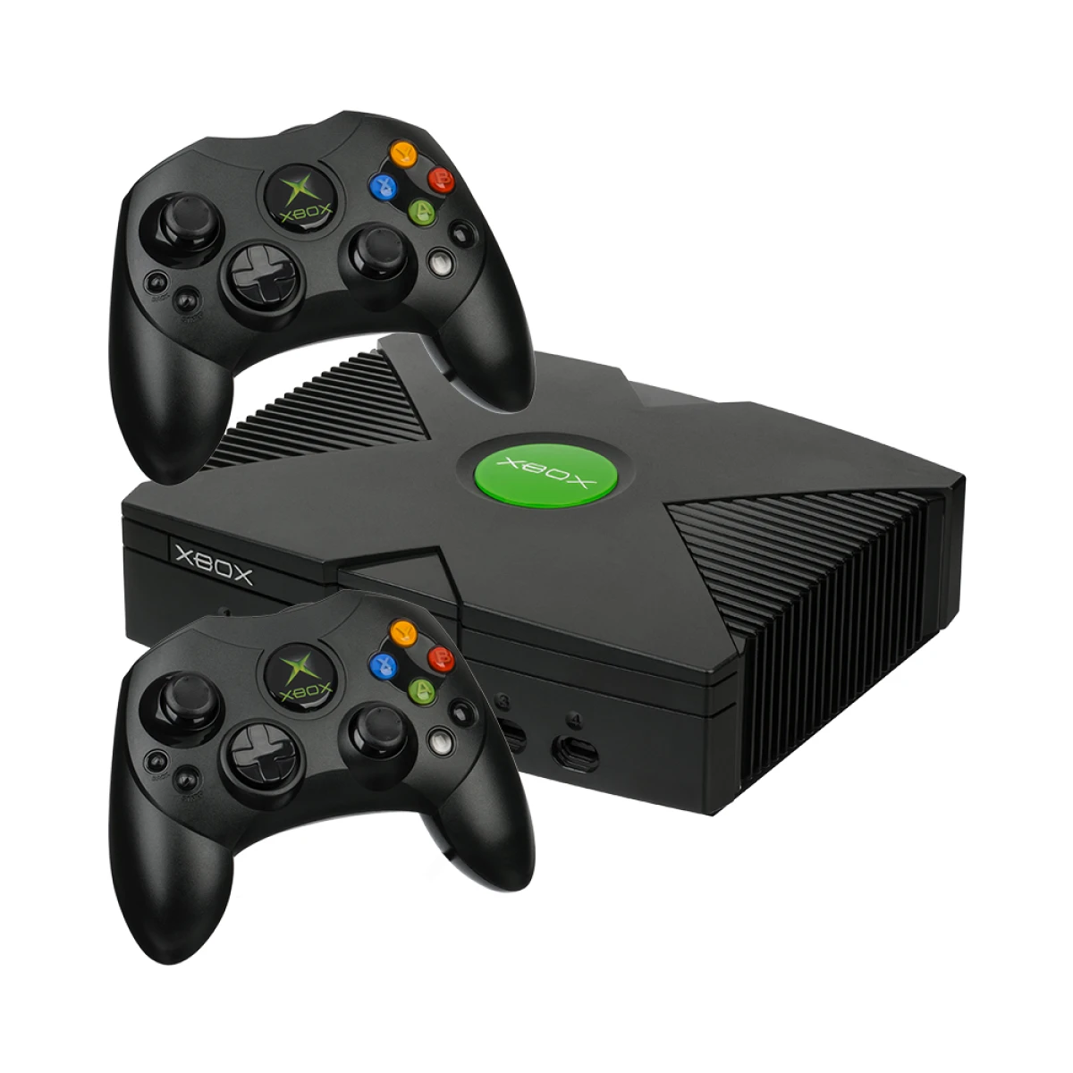 Microsoft Xbox 10GB Black – 2 controllers