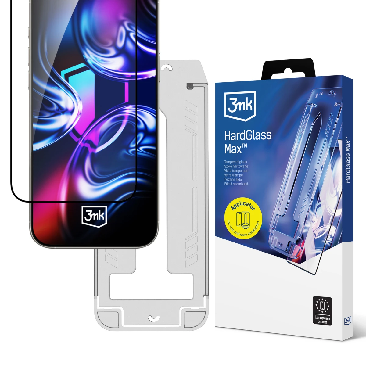 Apple iPhone 15 Plus/16 Plus - 3mk Hardglass Max - used and refurbished