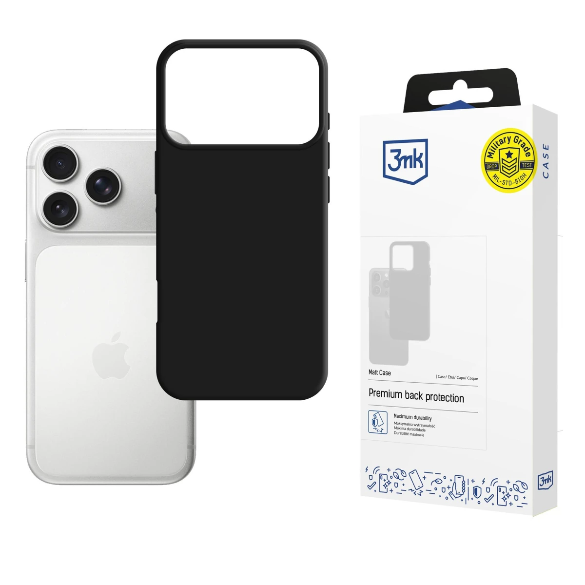 Apple iPhone 17 Pro Max/ 18 Pro Max - 3mk Matt Case - usati e ricondizionati