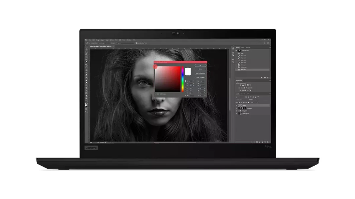 Lenovo ThinkPad P14S Gen 2 14" Core i7 2.8 GHz - SSD 512 GB - 16 GB - Win 11 Pro - Black