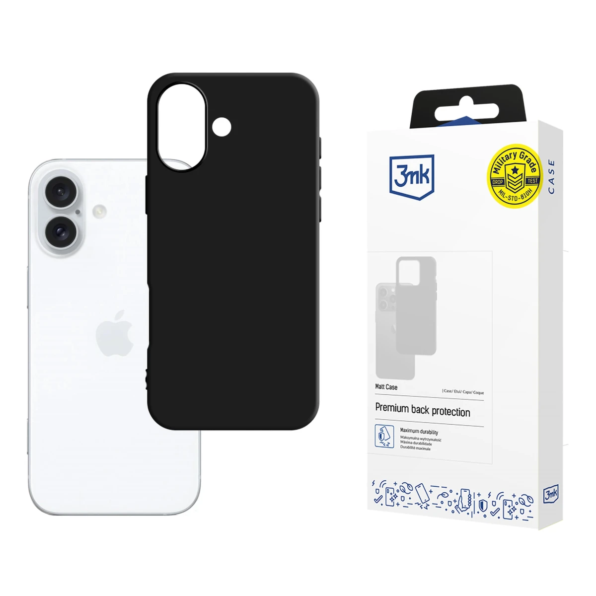 Apple iPhone 16 - 3mk Matt Case - usati e ricondizionati
