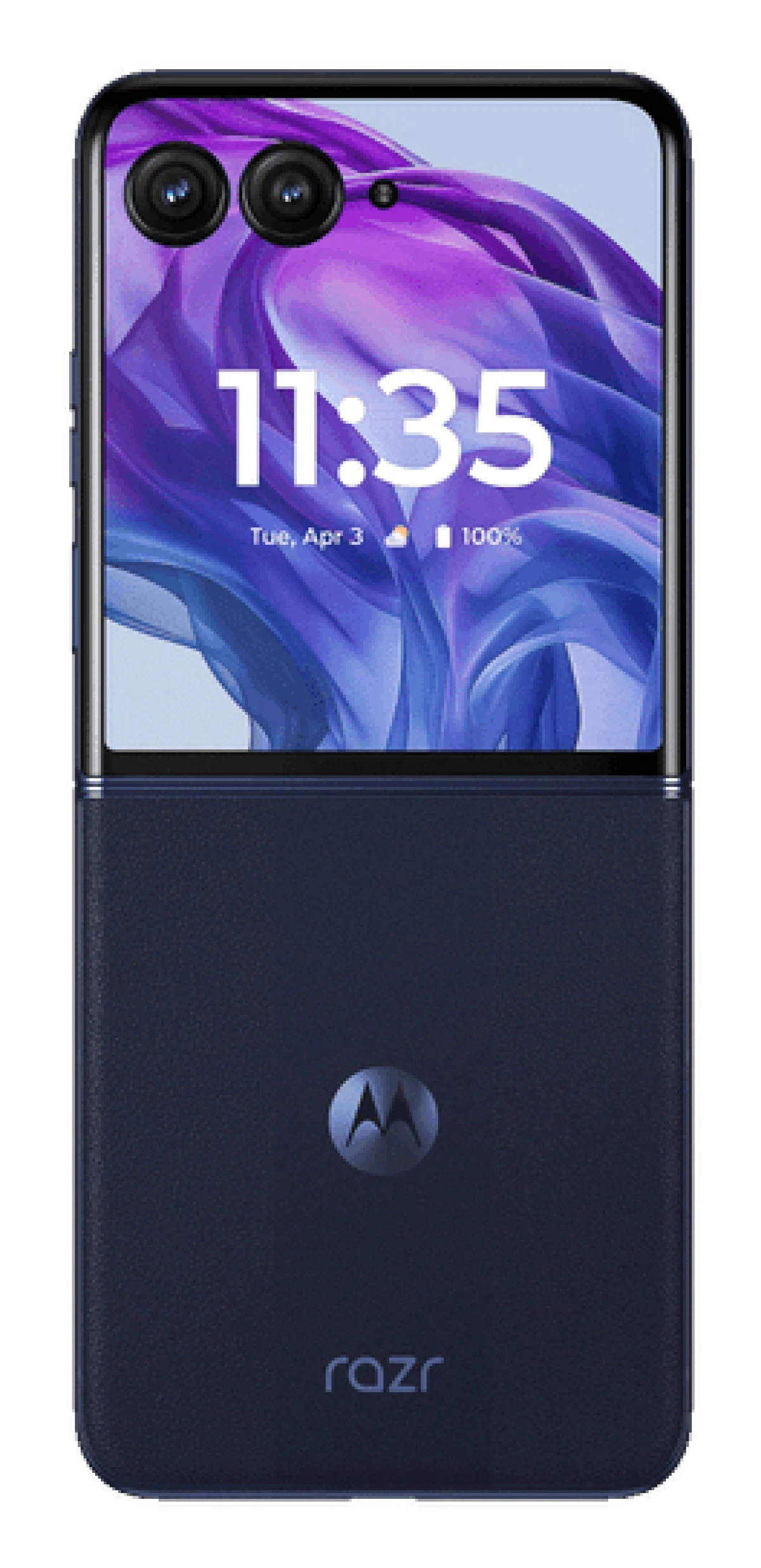 Motorola Razr 50 Ultra 512GB Zila - lietoti un atjaunoti