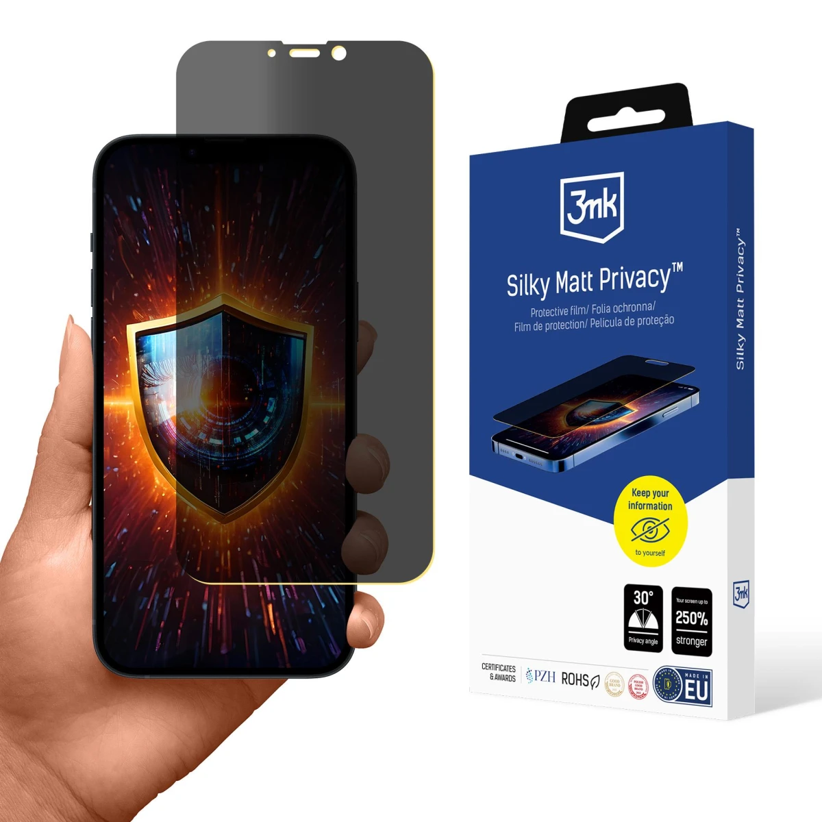 Apple iPhone 14 Plus - 3mk Silky Matt Privacy - вживані та відновлені