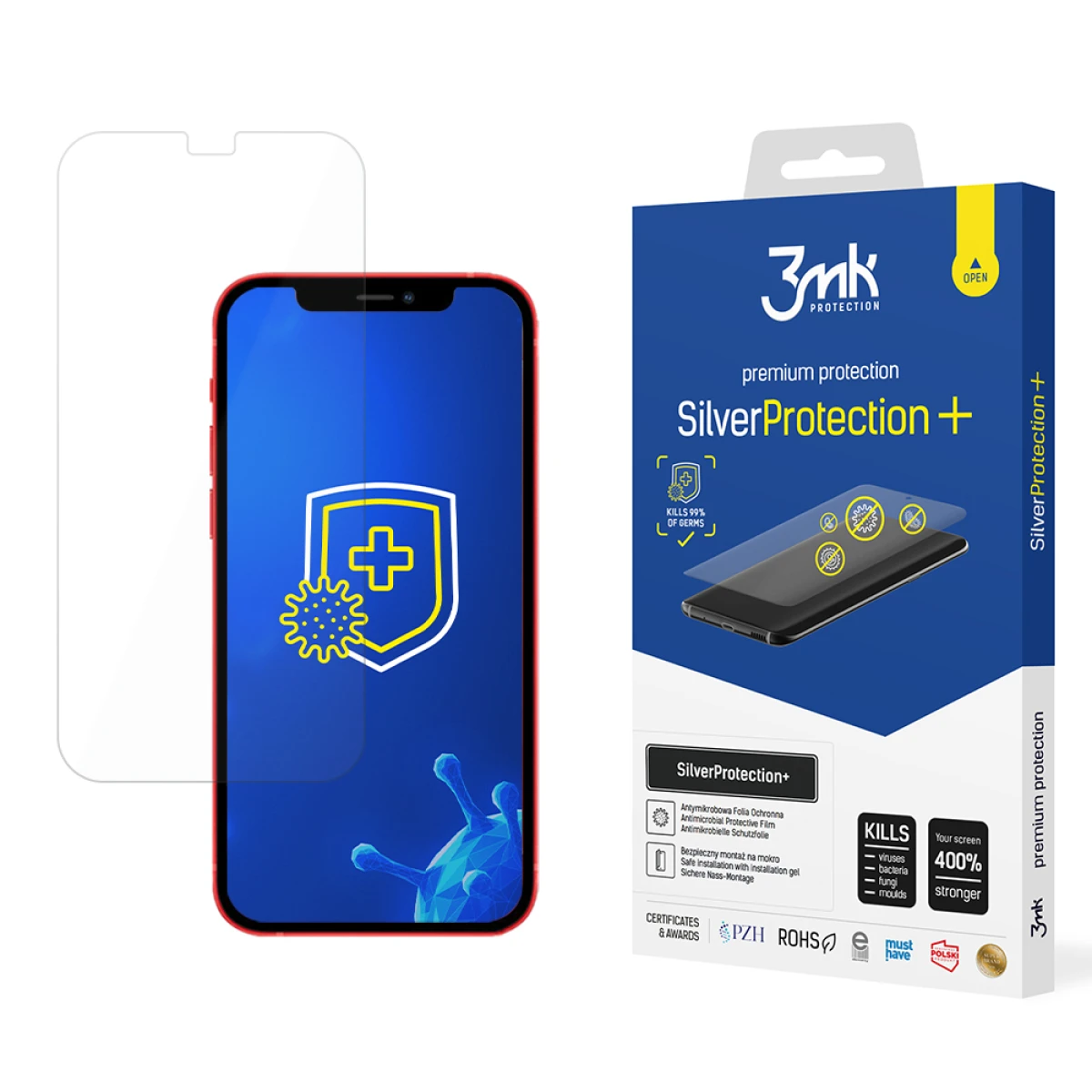 Apple iPhone 12 Pro Max - 3mk SilverProtection+ - używane i odnowione
