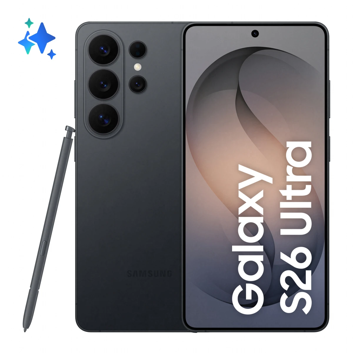 Samsung Galaxy S26 Ultra 256GB Sort - brugte og renoverede
