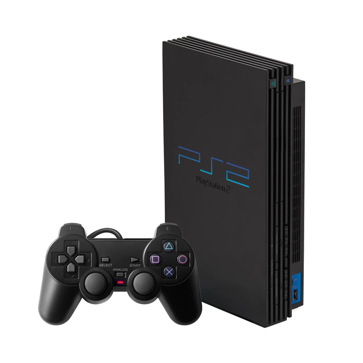 Sony PlayStation 2 (PS2 Fat) Noir – 1 manette