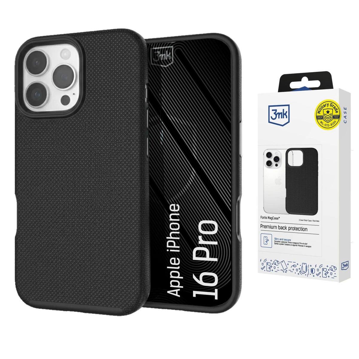 Apple iPhone 16 Pro - 3mk Fortis MagCase - usados y reacondicionados