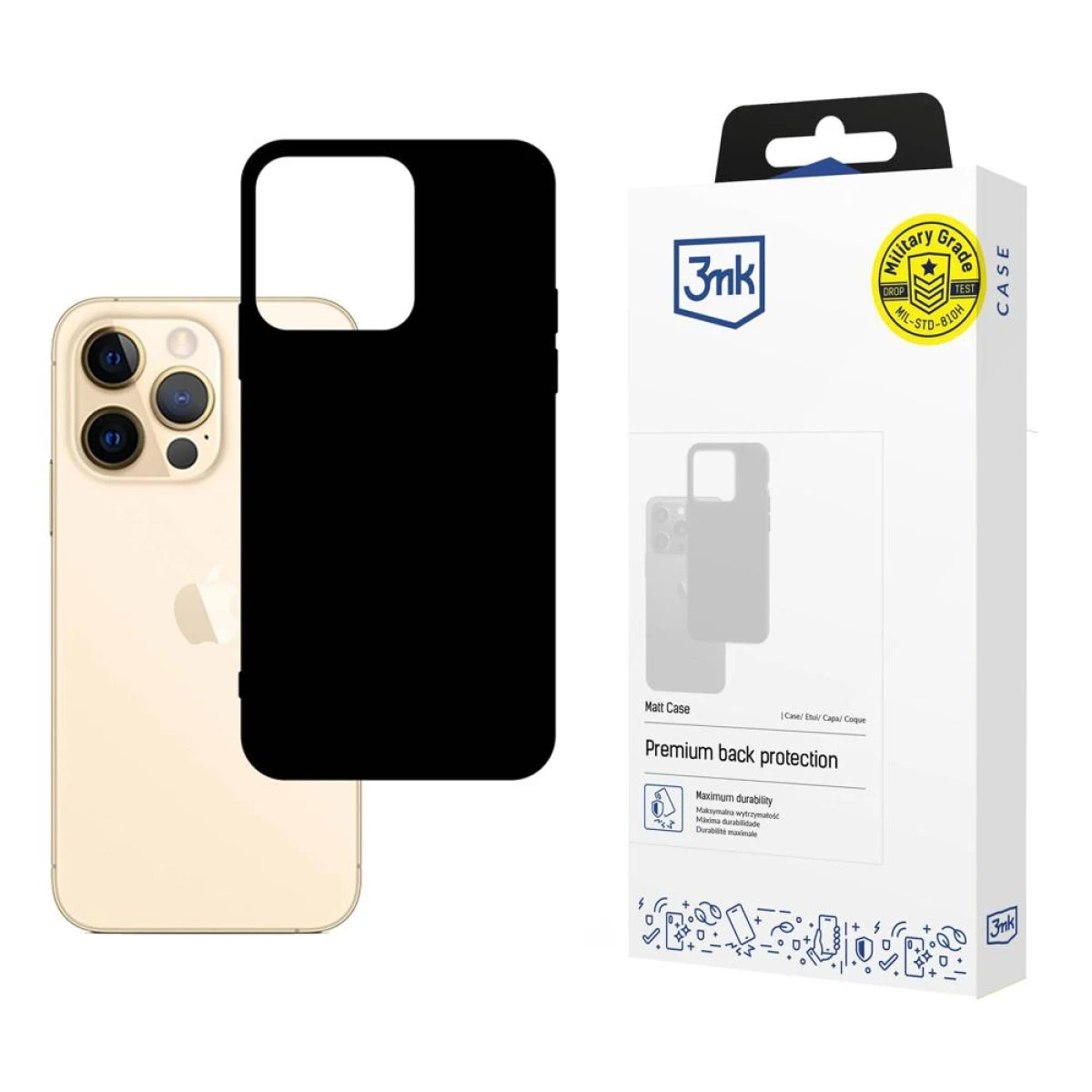 Apple iPhone 13 Pro - 3mk Matt Case - used and refurbished
