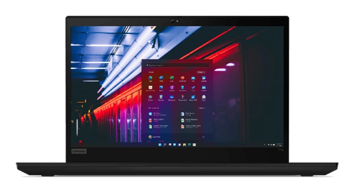 Lenovo ThinkPad T14 Gen 1 14" Core i7 1.8 GHz - SSD 256 GB - 16 GB - Win 11 Pro - Black