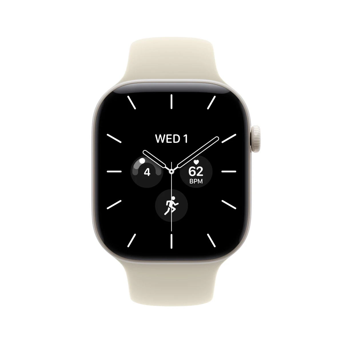 Apple Watch Serie 12 GPS + Cellular Cerámica 46 mm Blanco Perla - usados y reacondicionados