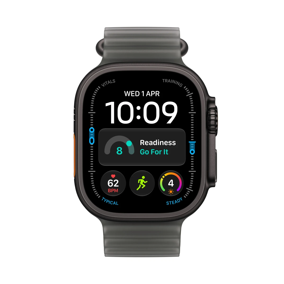 Apple Watch Ultra 4 GPS + Cellular 49 mm Schwarz - gebraucht und refurbished