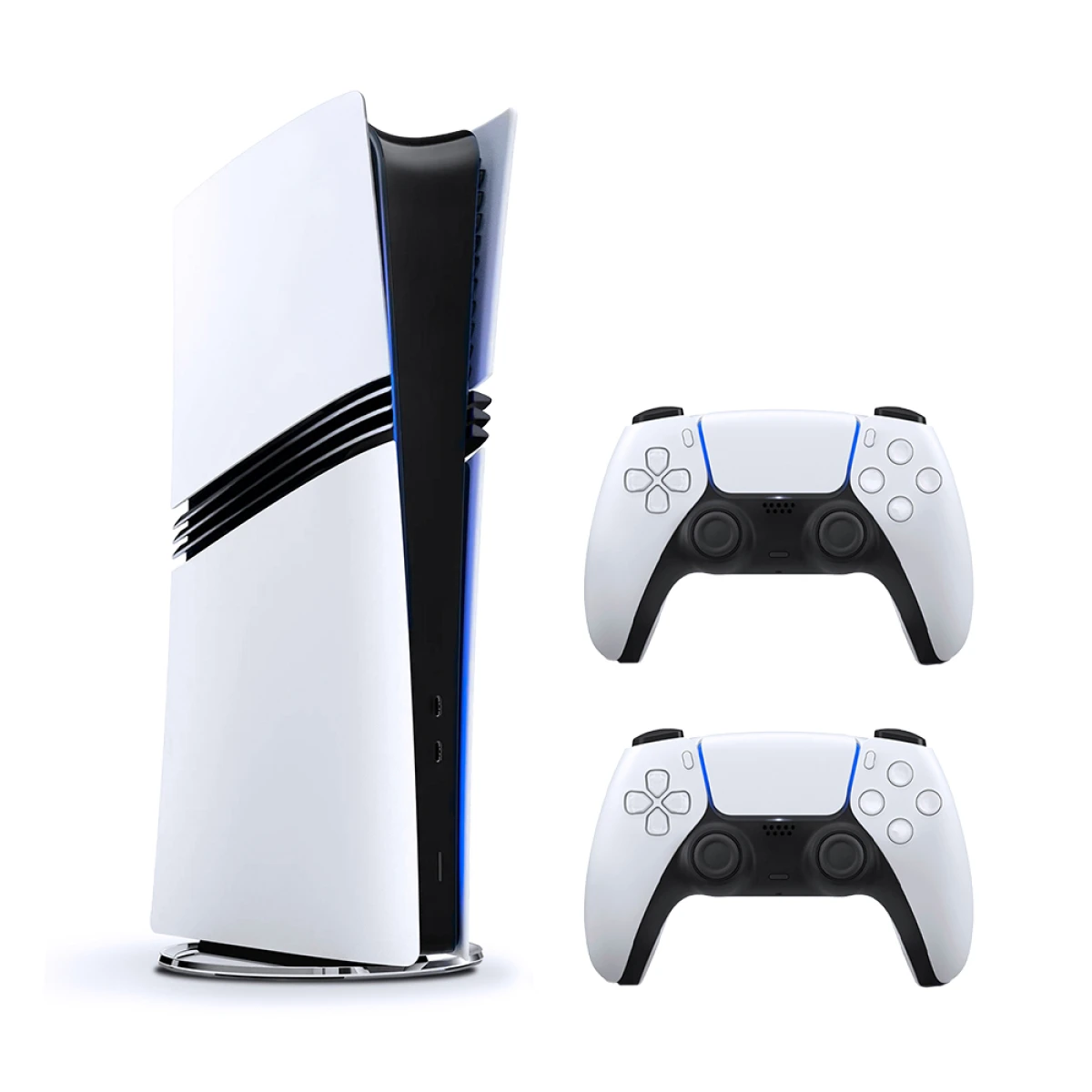 Sony PlayStation 5 Pro 2 TB Bianco – 2 controller