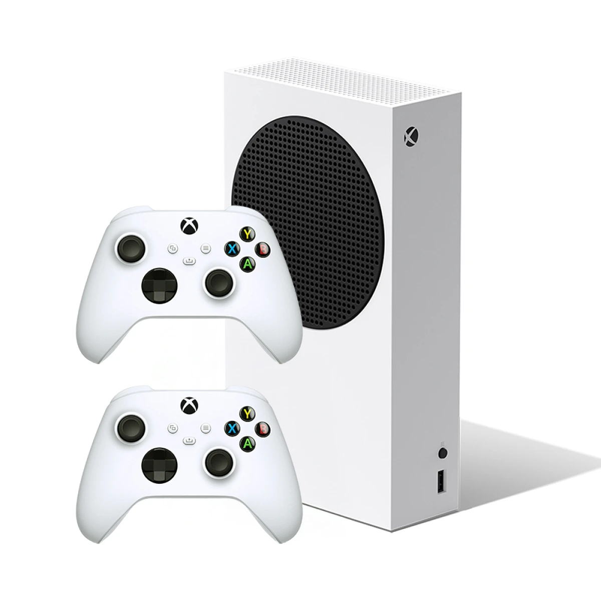 Microsoft Xbox Series S 512GB Biały – 2 pady
