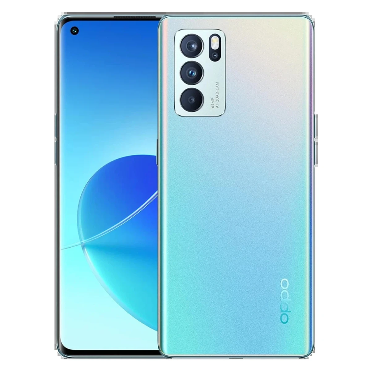 Oppo Reno 6 128GB Blau - gebraucht und refurbished