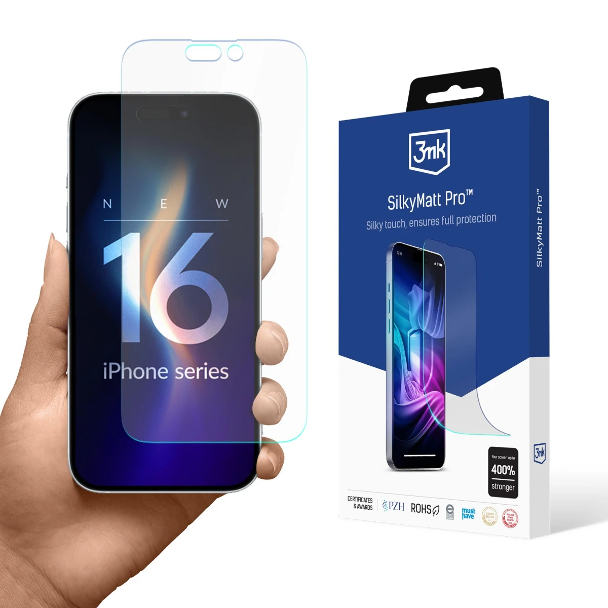 Apple iPhone 16 Pro - 3mk Silky Matt Pro - usati e ricondizionati