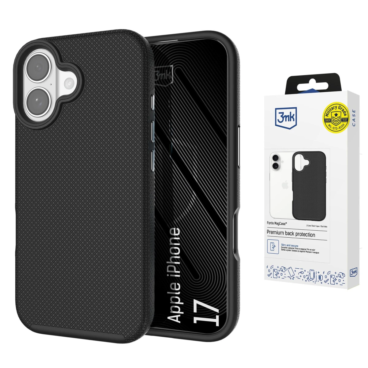 Apple iPhone 17 - 3mk Fortis MagCase - usati e ricondizionati