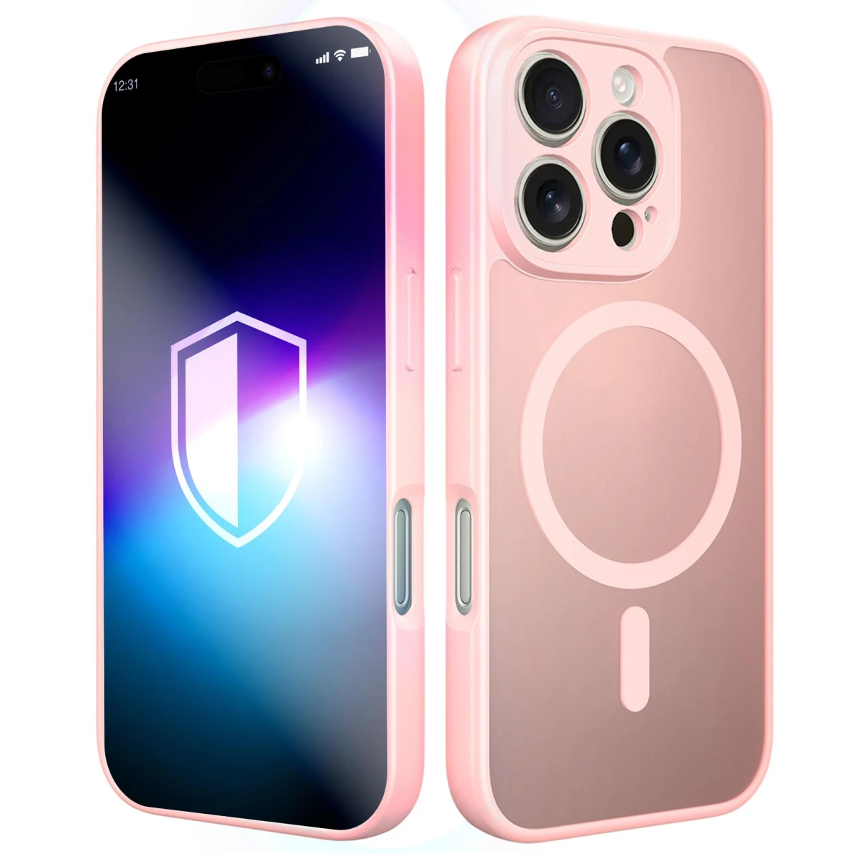 Apple iPhone 16 Pro Max - 3mk Misty MagCase Pink - usati e ricondizionati