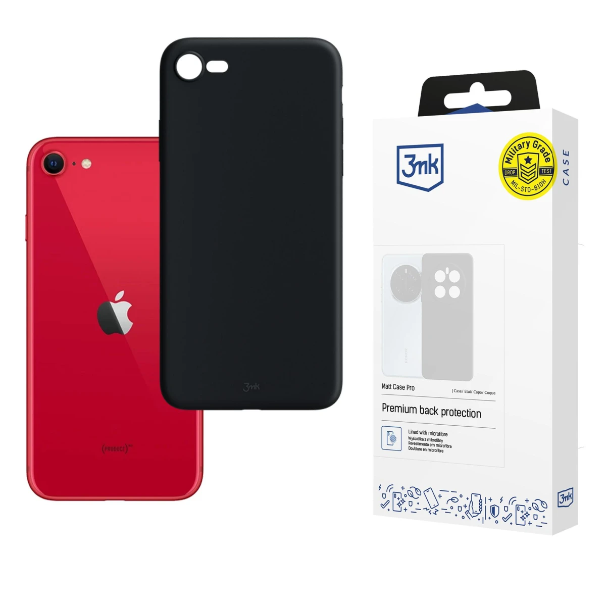 Apple iPhone SE 2022 - 3mk Matt Case Pro - gebraucht und refurbished