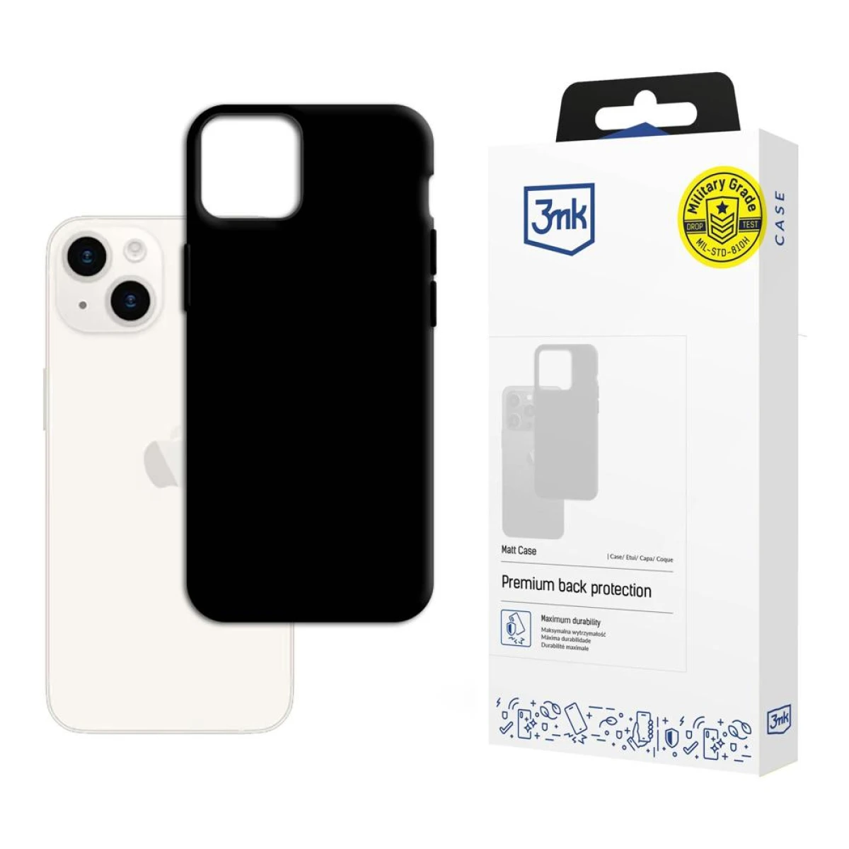 Apple iPhone 15 Plus - 3mk Matt Case - used and refurbished