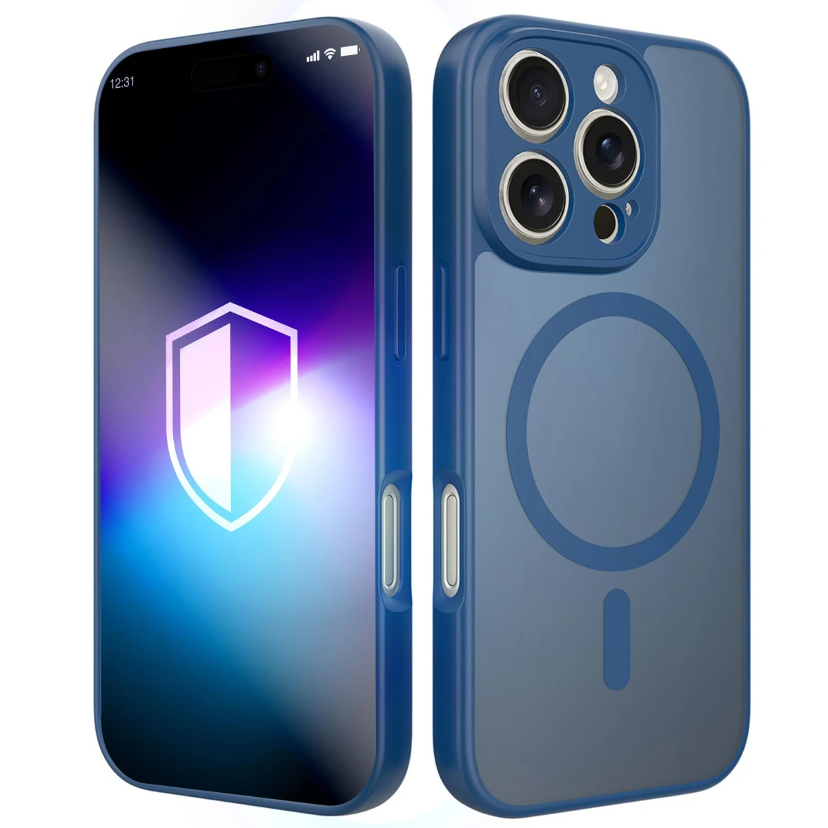 Apple iPhone 16 Pro - 3mk Misty MagCase Blue - usati e ricondizionati