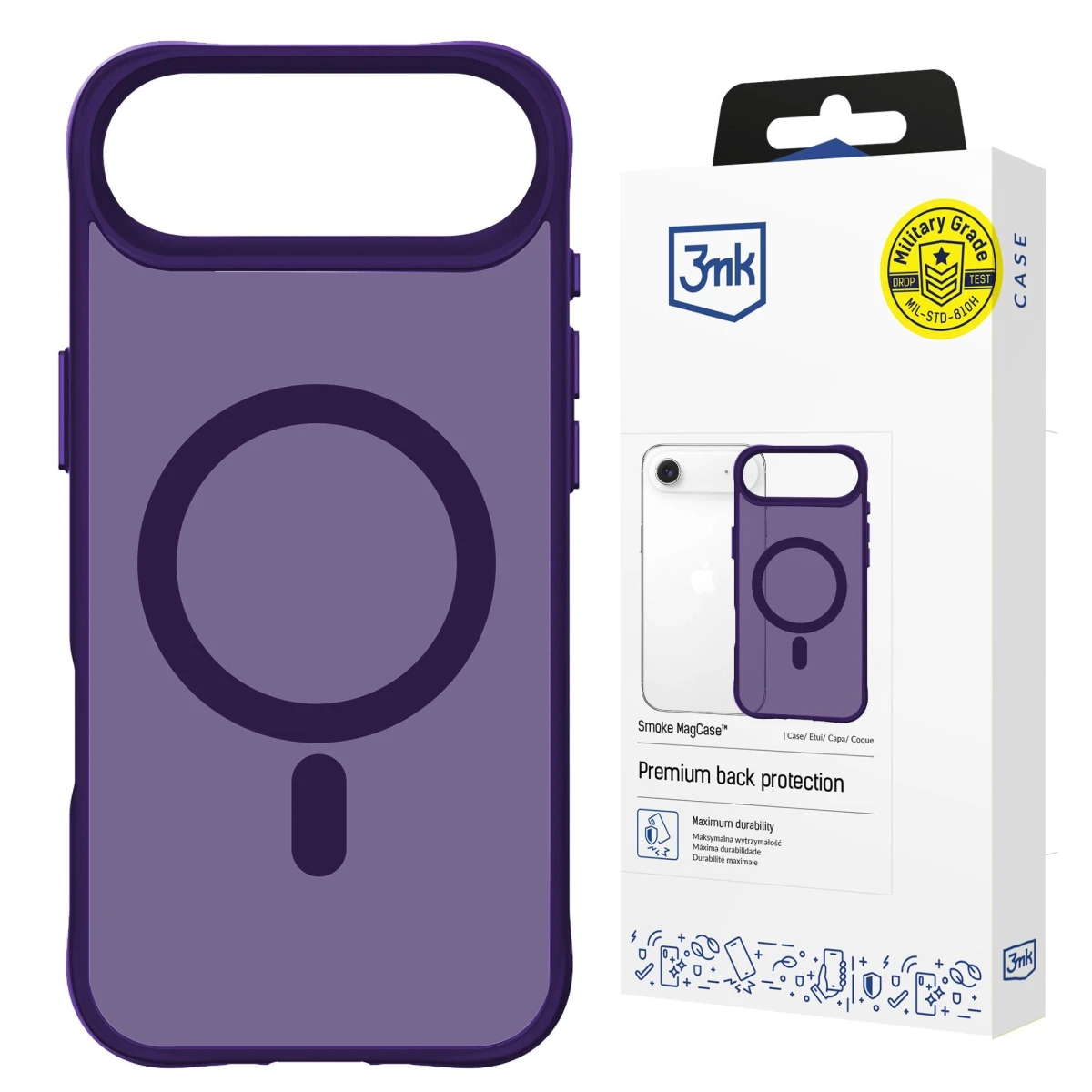Apple iPhone Air - 3mk Smoke MagCase Purple - usati e ricondizionati