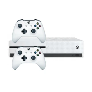 Microsoft Xbox One S 2TB Biały – 2 pady