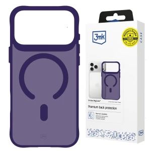 Apple iPhone 17 Pro/ 18 Pro - 3mk Smoke MagCase Purple