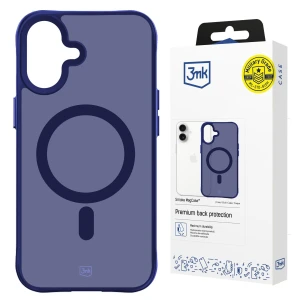 Apple iPhone 16 - 3mk Smoke MagCase Blue