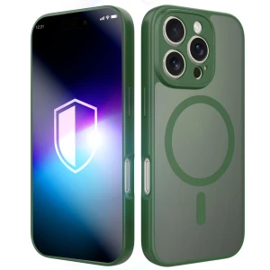 Apple iPhone 16 Pro - 3mk Misty MagCase Green