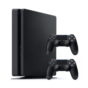 Sony PlayStation 4 Slim (PS4 Slim) 1TB Czarny – 2 pady