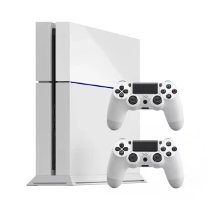 Sony PlayStation 4 (PS4) 1TB Biały – 2 pady