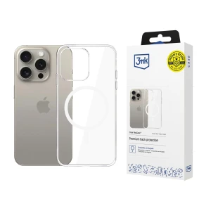 Apple iPhone 15 Pro - 3mk Clear MagCase