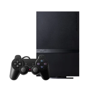 Sony PlayStation 2 Slim (PS2 Slim) Noir – 1 manette