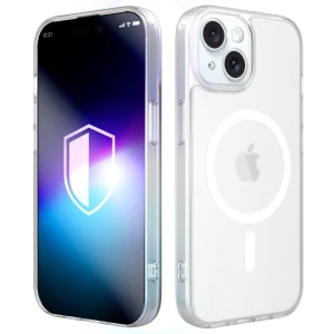 Apple iPhone 15 - 3mk Misty MagCase White