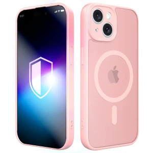 Apple iPhone 15 - 3mk Misty MagCase Pink