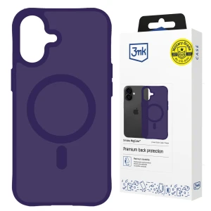 Apple iPhone 17 - 3mk Smoke MagCase Purple